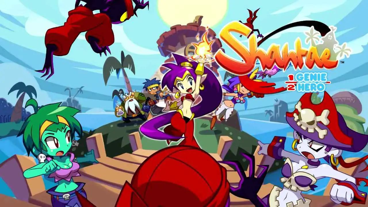 Shantae: Half-Genie Hero is a bright and colorful platformer game by WayForward Technologies.