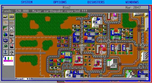 SimCity, a city-building simulation game, was created by Will Wright in 1989.