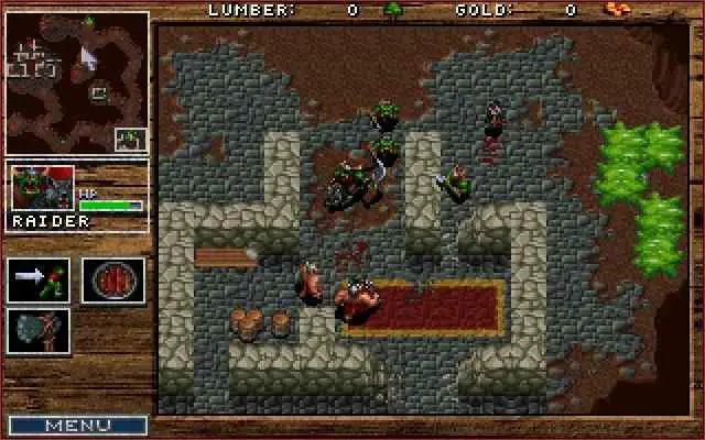 Blizzard Entertainment made the real-time strategy game Warcraft: Orcs & Humans in 1994.